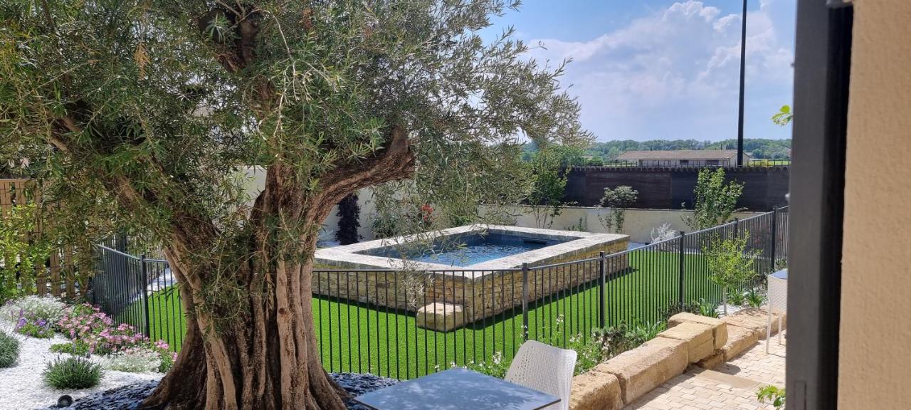 Le Petit Eden Bed and Breakfast Saint-Quentin-la-Poterie Exteriör bild
